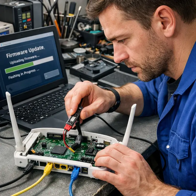 Обновление прошивки роутера в Слободском