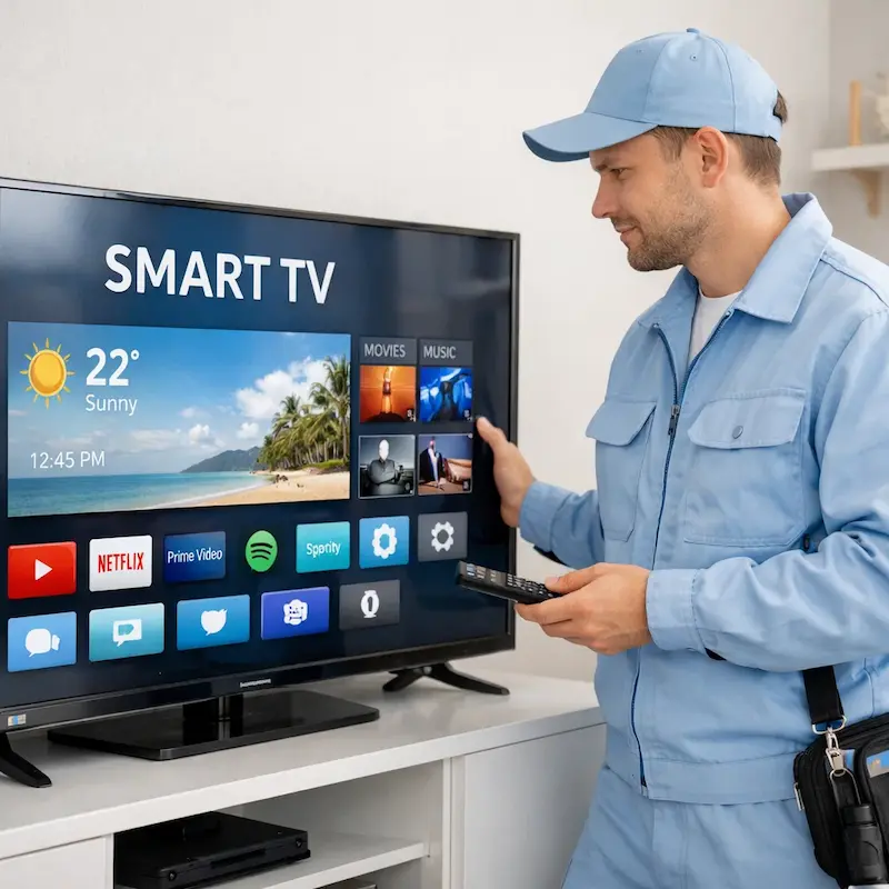 Настройка Smart TV в Слободском
