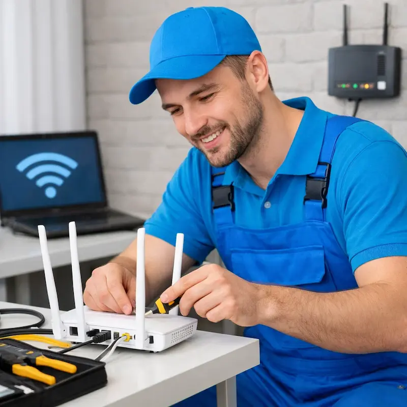 Настройка Wi - Fi в Слободском