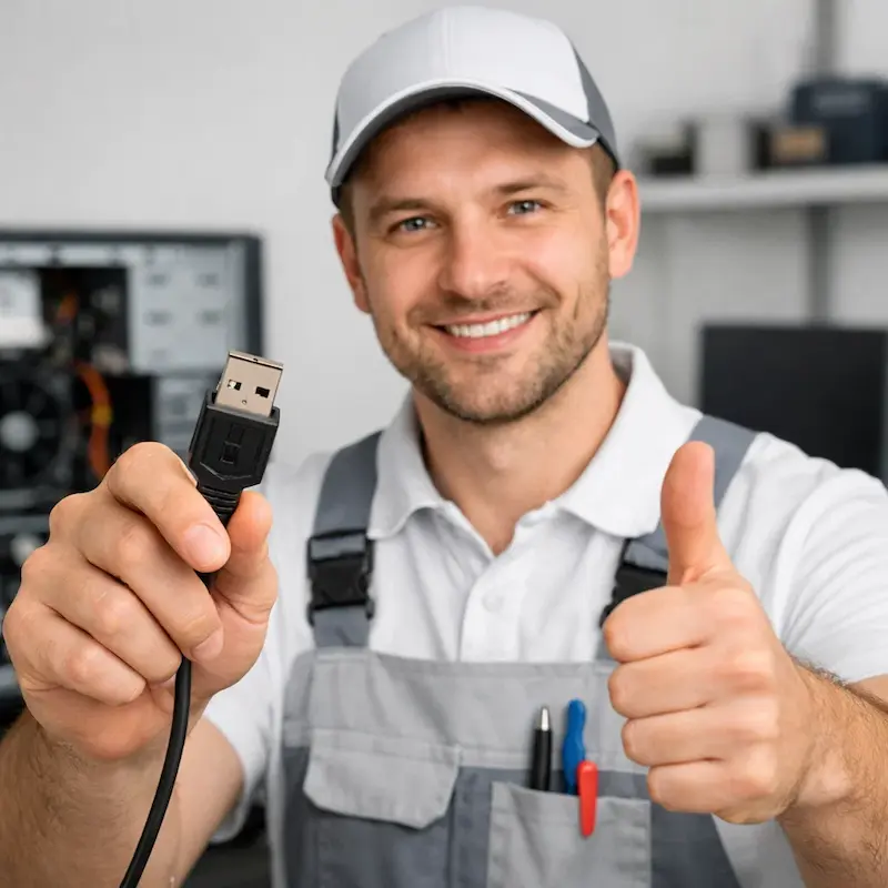 Настройка принтера в Слободском