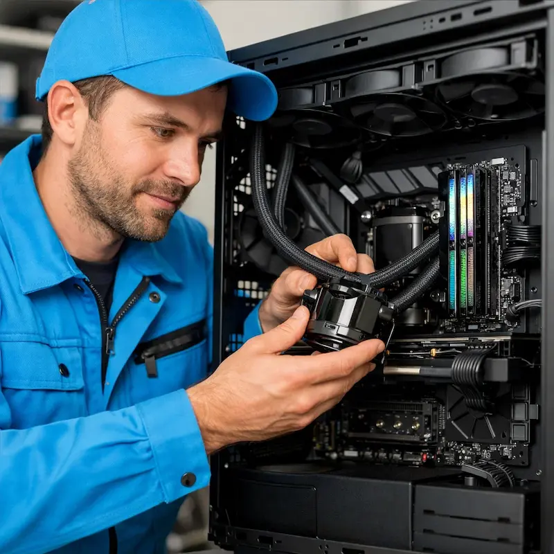 Установка СЖО на ПК в Слободском