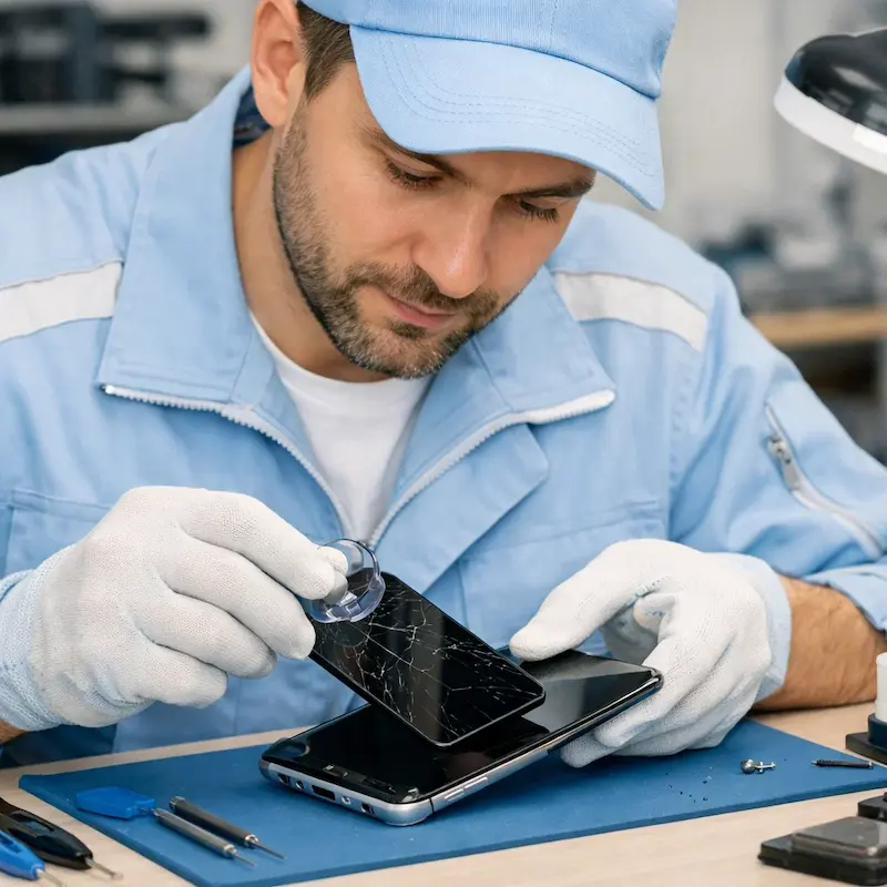 Заменить сенсорное стекло на смартфоне в Слободском